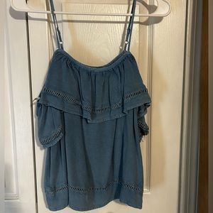Small blue tank top